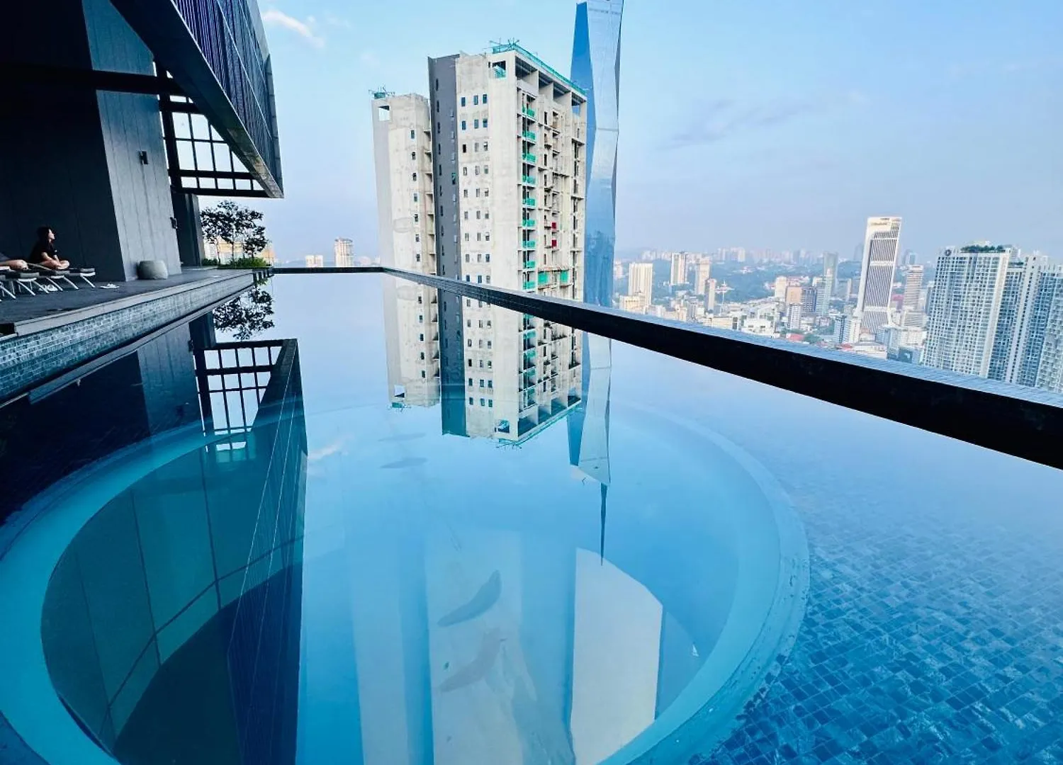 Lägenhet Lucentia Residence At Bukit Bintang City Center Lalaport Kuala Lumpur Malaysia