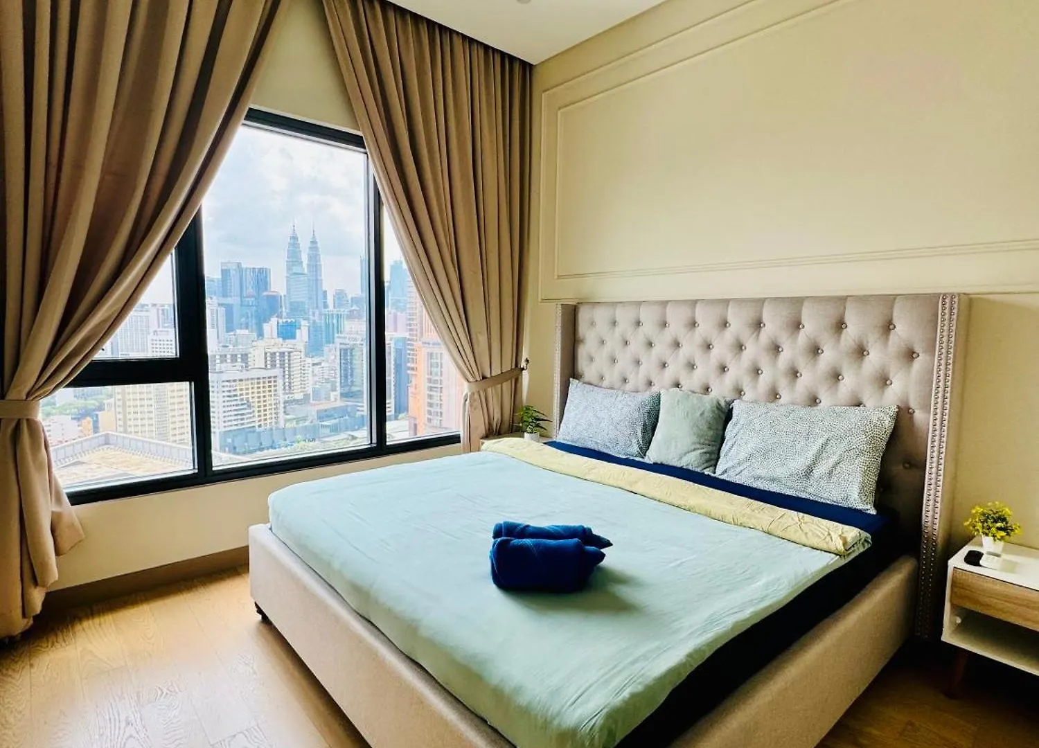 Lägenhet Lucentia Residence At Bukit Bintang City Center Lalaport Kuala Lumpur Malaysia