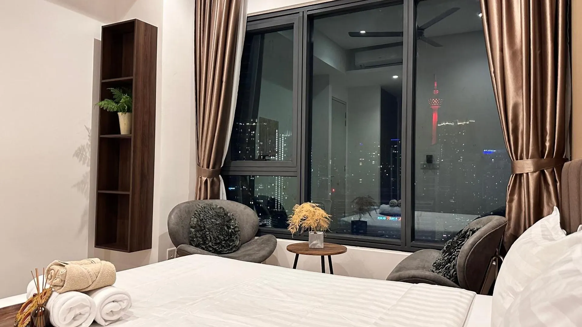 Lägenhet Lucentia Residence At Bukit Bintang City Center Lalaport Kuala Lumpur Malaysia